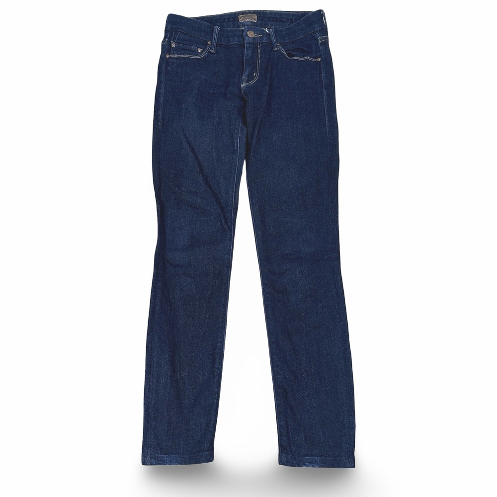 Mother The Looker Forever and a Day Skinny Jeans Dark Blue Size 25 Made in USA